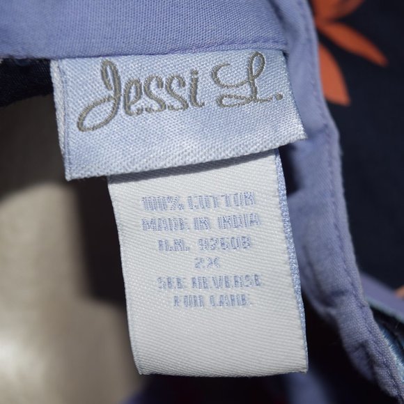 Jessi L Pullover Floral Blouse, Embroidered Size 2X - Picture 12 of 12